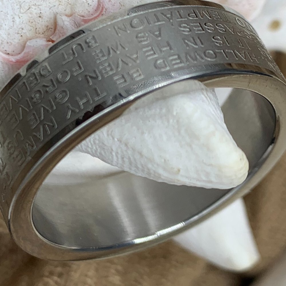LORD'S PRAYER RING - Picture 5 of 6